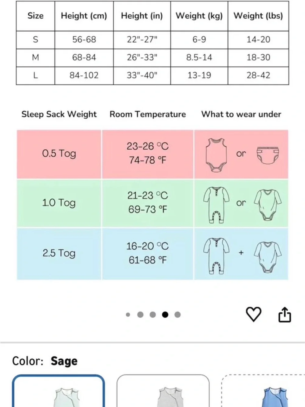 Soft Sage Sleep Sack for Kids - Lightweight Sleeveless Sleep Sack